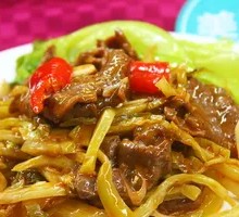 Sour Cabbage Beef Rice