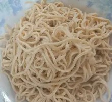 Duck Blood and Tofu Skin Stir-fry