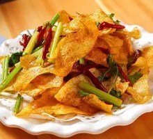 Dry-Fried Potato Slices