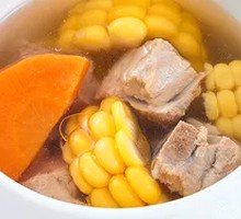 Corn and Carrot Pork Rib Soup