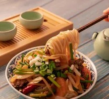 Xinjiang Noodles with Sauce