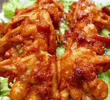 Fried Chicken Collar Bones