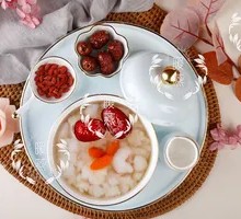 Braised Snow Fungus with Rock Sugar and Red Dates