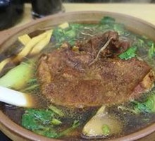 Pork Cutlet in Clay Pot