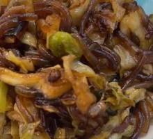 Cabbage and Vermicelli Stir-fry