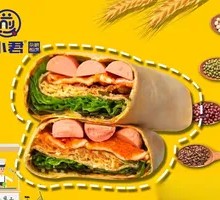 Corn Sausage Crispy Mixed Grain Pancake