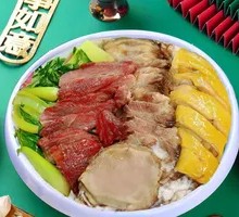 Roast Goose Double Combo Rice