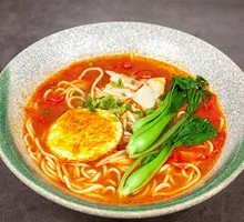 番茄炒蛋盖浇面