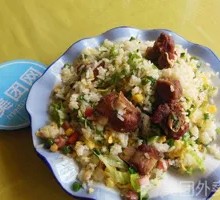 Pork Rib Fried Rice