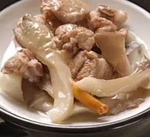 Mushroom and Pork Rib Soup