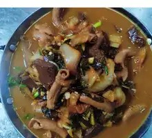 Pickled Cabbage and Pig Intestines