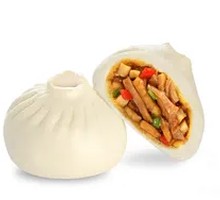 Black Pork and Mushroom Dumplings