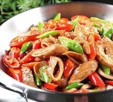 Spicy Pork Intestines Stir-fry