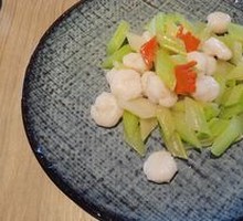 Crystal Shrimp in Lotus Pond