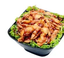 Honey Glazed BBQ Rice Bowl