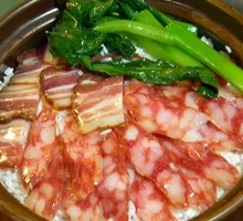 Cured Meat Clay Pot Rice