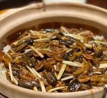 Braised Button Mushrooms in Clay Pot