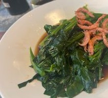 Steamed Bok Choy in White Sauce