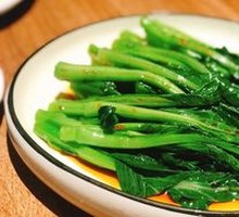 Steamed Guangdong Mustard Greens