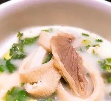 White Soup Lamb with Seasonal Vegetables
