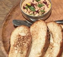 Foie Gras Mousse with Brioche