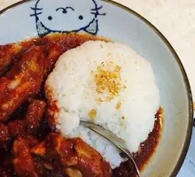 Braised Pork Cartilage Rice