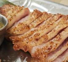 Grilled Pork Neck Meat