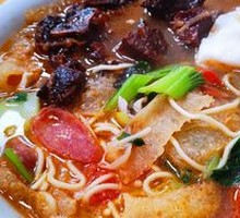 Six Fresh Pig's Trotter and Pork Rib Noodles