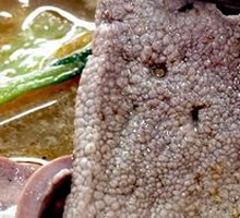 Pig's Kidney and Pork Noodles with Pig's Skin