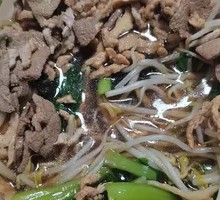 Pork Liver and Pork Shreds Noodles