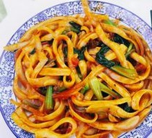 Stir-Fried Knife-Sliced Noodles