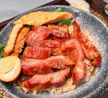 Honey-glazed BBQ Pork Rice