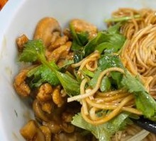 Mushroom and Pork Strips