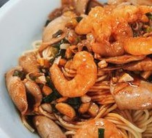 Shrimp and Kidney Noodles