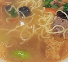 Pig's Liver Noodles with Pig's Skin