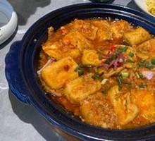 Garlic Ham Braised Tofu