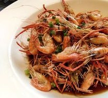 Scallion Oil River Shrimp