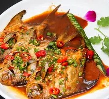 Braised Spanish Mackerel