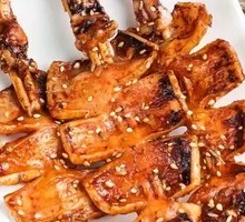 Charcoal-Grilled Squid Skewers