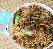 Beef Tripe Stir-Fried Noodles