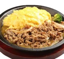 Curry Beef Omelette Rice