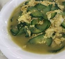 Stir-fried Old Cucumber with Eggs