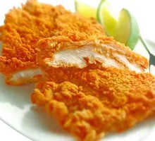 Golden Crispy Chicken Cutlet