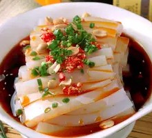 Spicy and Sour Tofu Noodles