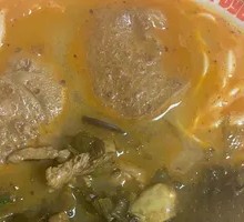 Pickled Mustard Green Tofu Noodles