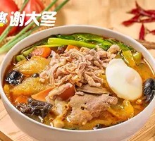 Pig's Kidney and Pork Noodles with Pig's Skin