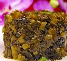 Pickled Mustard Greens and Pork Rice Bowl