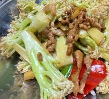 Spicy Cauliflower in Hot Pot