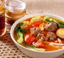 Tomato Beef Noodle Soup
