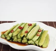 Cucumber Salad Strips